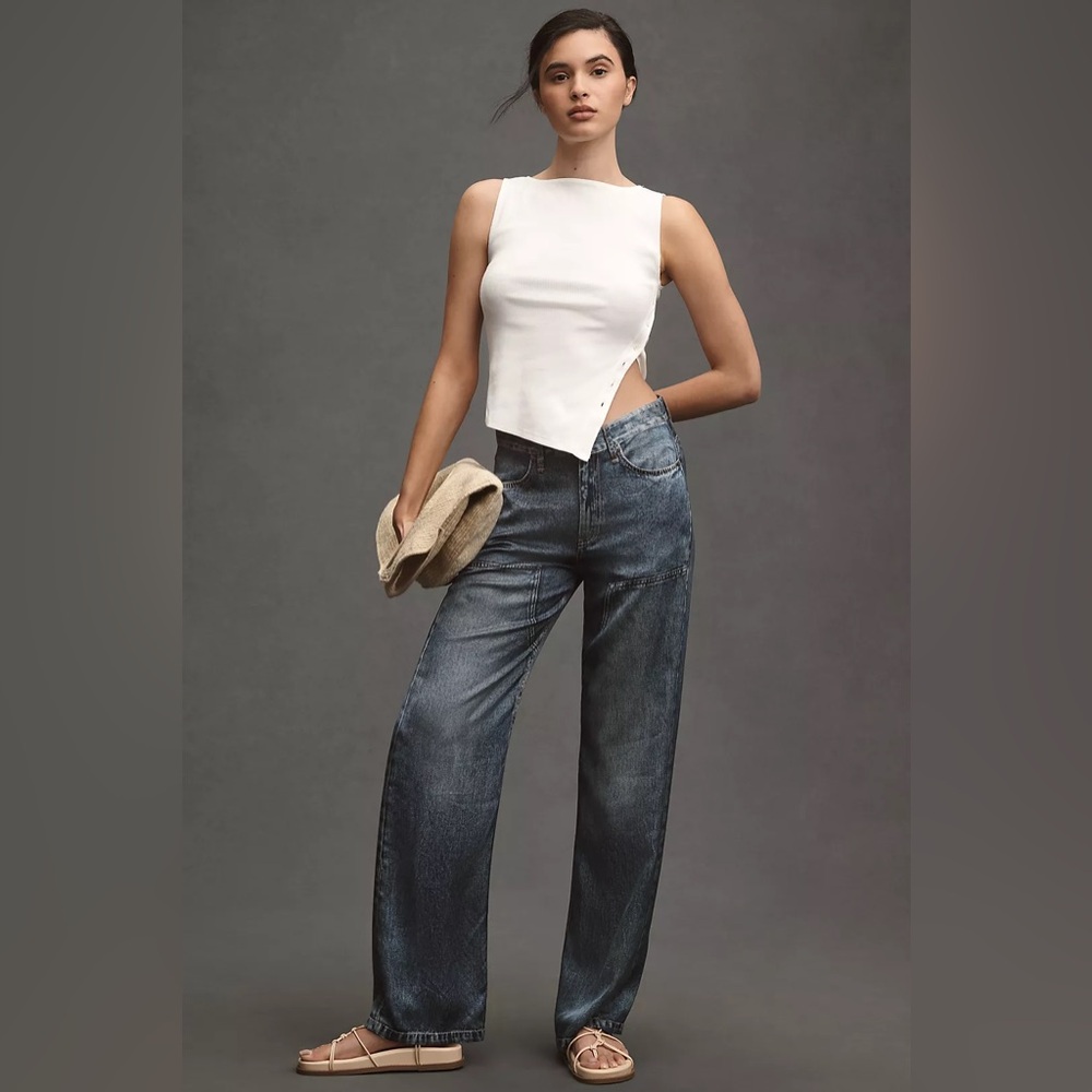 rag & bone Dark Blue Women's Flare Jeans